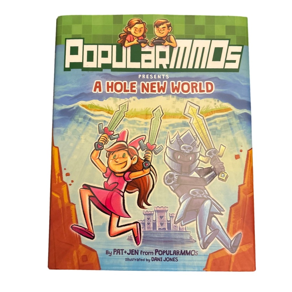 PopularMMOs Presents A Hole New World Graphic‎ Novel Pat Jen Illustrated Jones